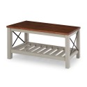 Cottage Grey Bench