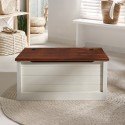 Cottage White Blanket Box