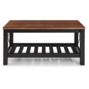 Cottage Black Bench