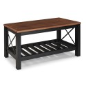 Cottage Black Bench