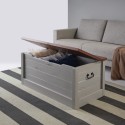 Cottage Grey Blanket Box