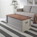Cottage Grey Blanket Box