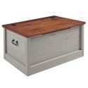 Cottage Grey Blanket Box