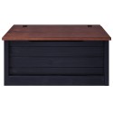 Cottage Black Blanket Box