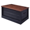 Cottage Black Blanket Box