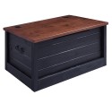 Cottage Black Blanket Box