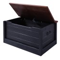 Cottage Black Blanket Box