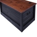 Cottage Black Blanket Box