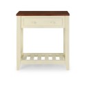Cottage White 1 Drawer Console Table