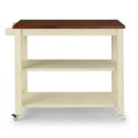 Cottage White Kitchen Cart