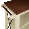 Cottage White Kitchen Cart