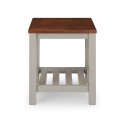 Cottage Grey Lamp Table