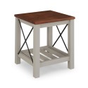 Cottage Grey Lamp Table