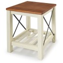Cottage White Lamp Table