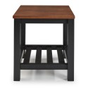 Cottage Black Lamp Table