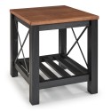Cottage Black Lamp Table