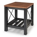Cottage Black Lamp Table