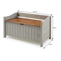 Cottage Grey Storage Bench