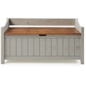 Cottage Grey Storage Bench