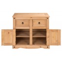 Corona 2 Door 2 Drawer Small Sideboard 