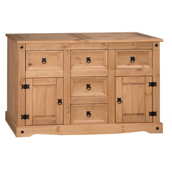 Corona 2 Door 5 Drawer Large Sideboard