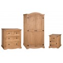 Corona Trio Bedroom Set