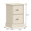 Farmhouse White Bedside