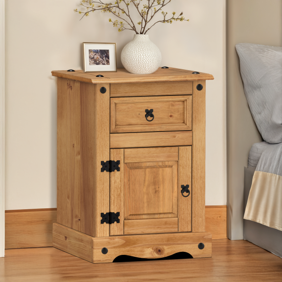 Corona Medium Pot Cupboard Bedside