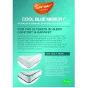 Sareer Cool Blue Memory Foam Matrah