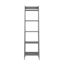 Scandian Grey Ladder Bookcase