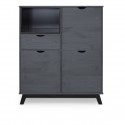 Scandian Grey Sideboard Cabinet