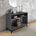 Scandian Grey Console Table