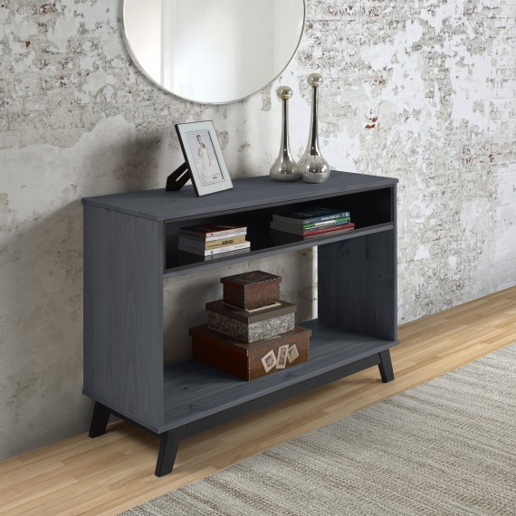 Scandian Grey Console Table
