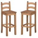 Corona Pair of Bar Stools