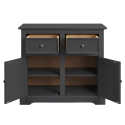 Country Carbon 2 Door Sideboard