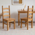Corona Pair of Dining Chairs Corona Pair of Dining Chairs