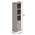 Corona Grey Wax Corner Display Unit Corona Grey Wax Corner Display Unit