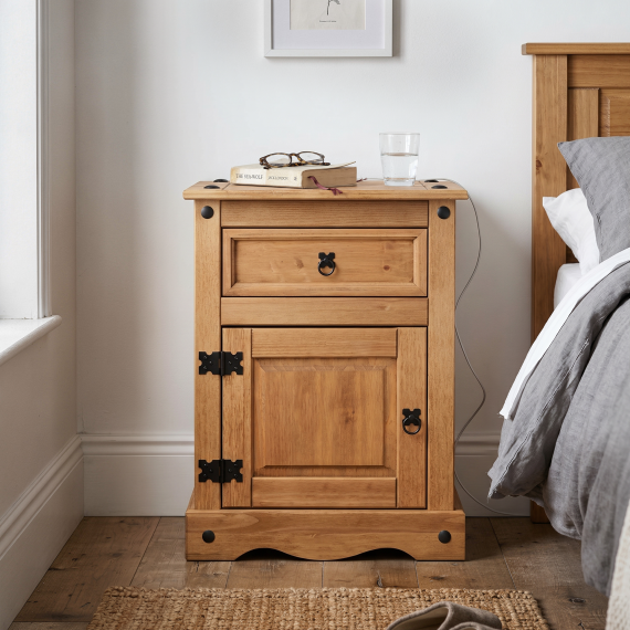 Corona Large Pot Cupboard Bedside Corona Large Pot Cupboard Bedside