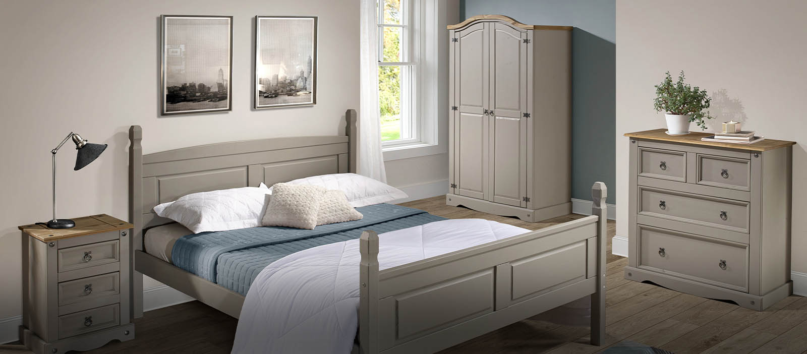 Corona Grey Wax Furniture - Shop now